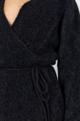 LR-NOREEN 7 Cardigan Sort