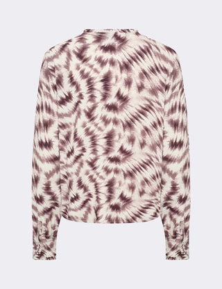 LR-NERISSA 3 Bluse Bordeaux