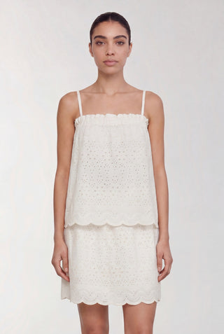 LR-ROSALINA 1 Top Off white
