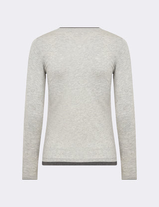 LR-JOSEPHINE 5 T-shirt Lys grå