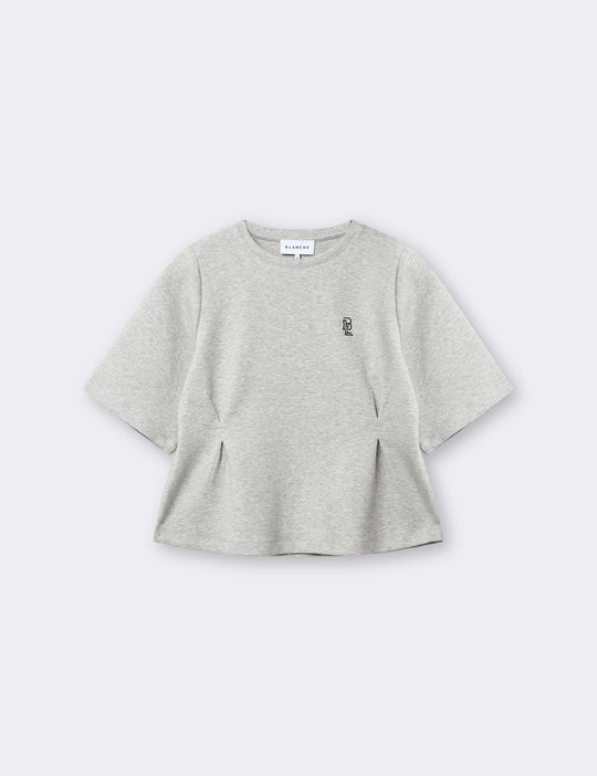 BL-ALONA ART 3 T-shirt Lys grå
