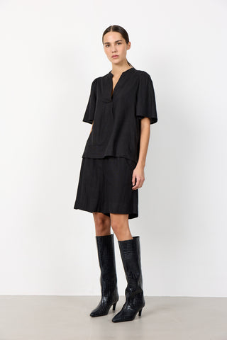 LR-NAJA 32 Bluse Sort