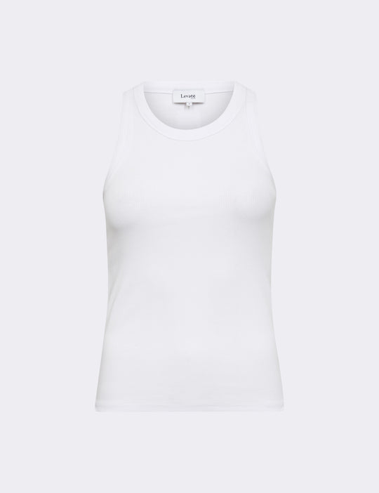 LR-NUMBIA 1 Top Hvid