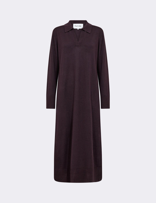 LR-ISMAILA 12 Kjole Bordeaux