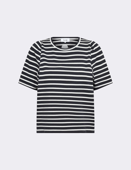 LR-NEDDIE 1 T-shirt Mørk blå