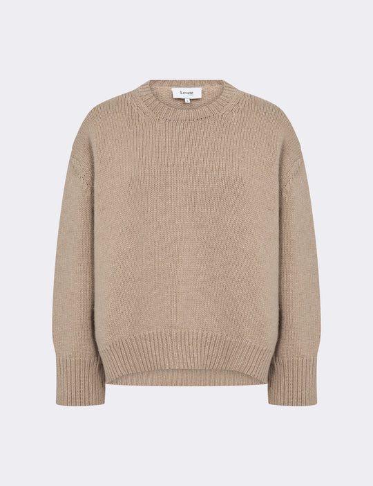 LR-PERLE 1 Pullover Sand