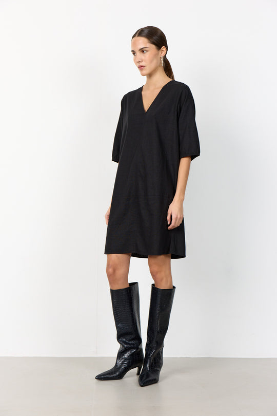 LR-NAJA 56 Kjole Sort