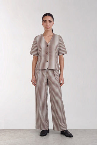 LR-RUCILLE 2 Bluse Brun