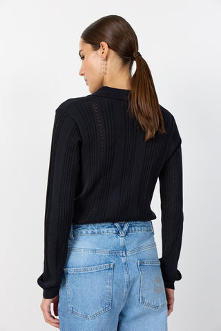 LR-PRIYA 2 Skjorte Sort