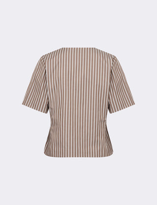 LR-RUCILLE 2 Bluse Brun