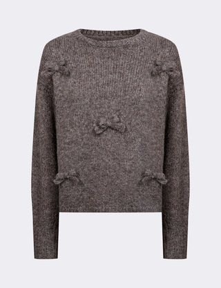 LR-TOGA 1 Pullover Mørk brun
