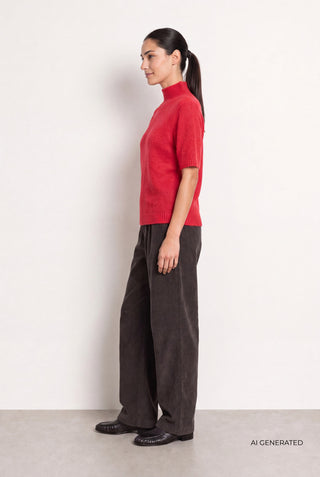 LR-NOREEN 6 Pullover Rød