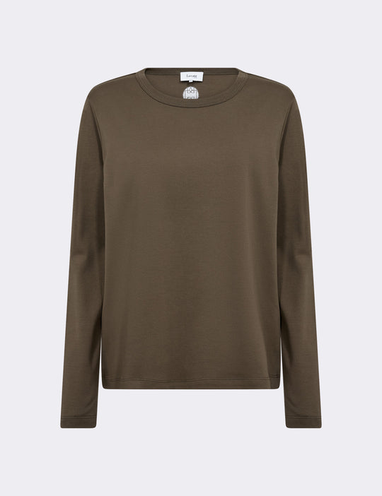 LR-PALOMA 7 T-shirt Mørk brun