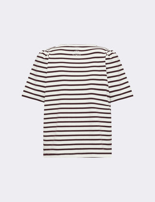 LR-NEDDIE 1 T-shirt Bordeaux