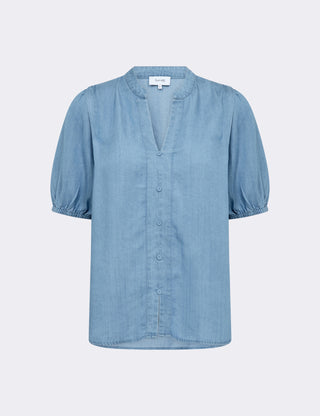LR-RORA 1 Bluse Lyseblå