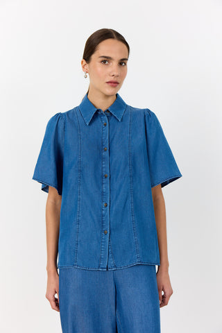 LR-HENRI 6 Skjorte Lyseblå