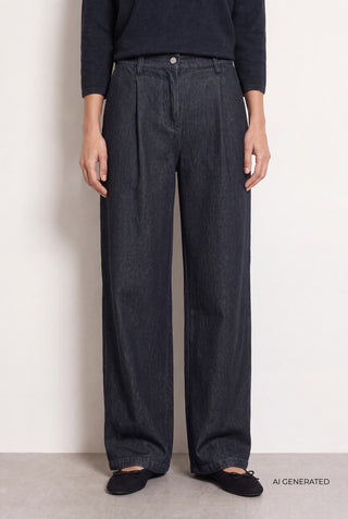 LR-TITUS 1 Bukser Lys denim