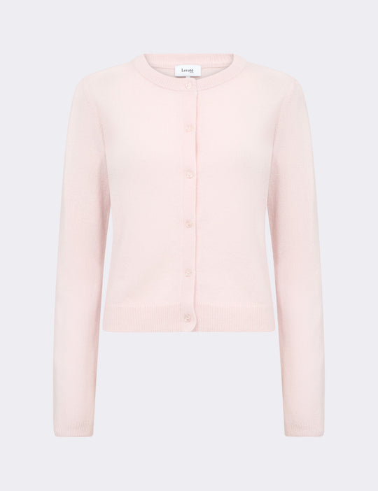 LR-ELOISE 15 Cardigan Lyserød