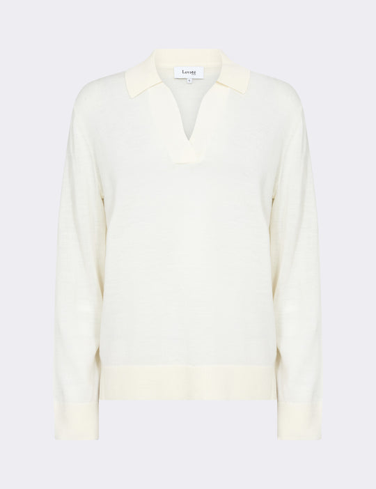 LR-ISMAILA 9 Pullover Off white