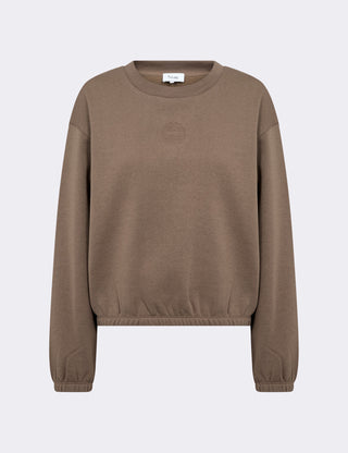 LR-NUKA 13 Sweatshirt Mørk brun
