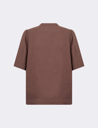 LR-NAJA 32 Bluse Brun