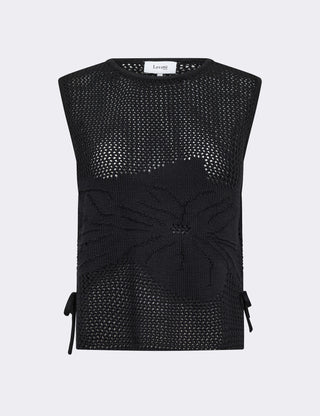 LR-LIAN 3 Bluse Sort