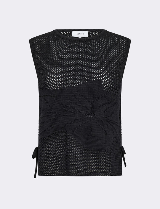LR-LIAN 3 Bluse Sort