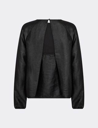 LR-NESSA 2 Bluse Sort
