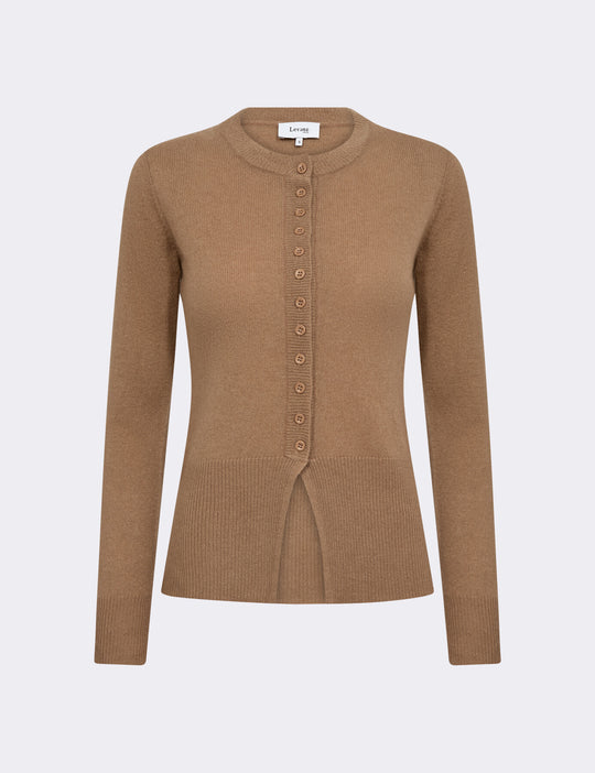 LR-ELOISE 21 Cardigan Brun