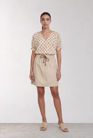 LR-RINNI 2 Bluse Lys sand