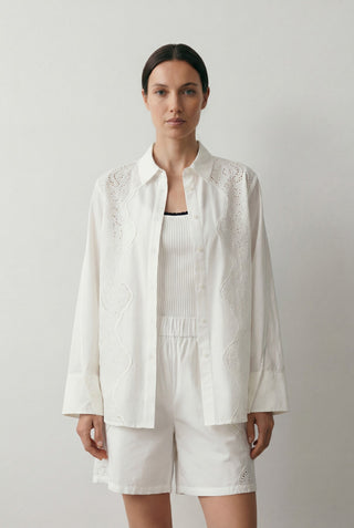LR-ROSE 2 Skjorte Off white