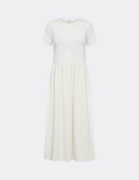 LR-NEDDIE 6 Kjole Off white