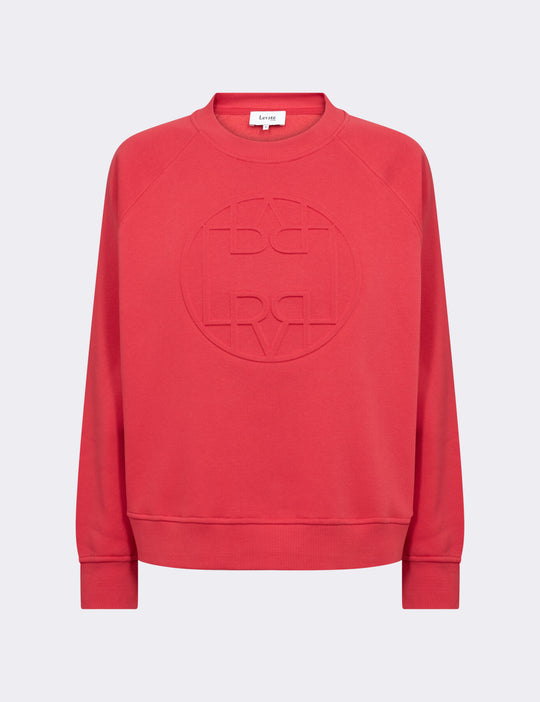 LR-NUKA 11 Sweatshirt Rød