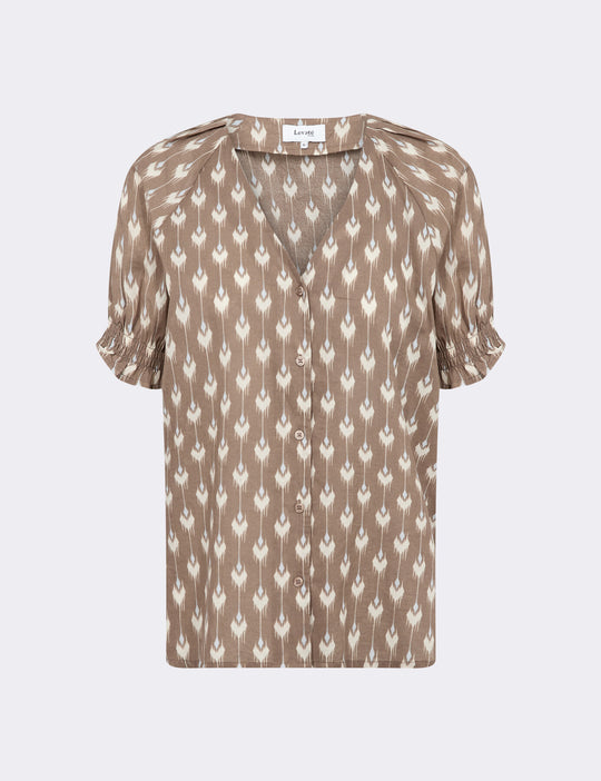 LR-RINNI 2 Bluse Brun