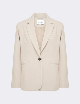 LR-PRESLEY 1 Blazer Lys sand