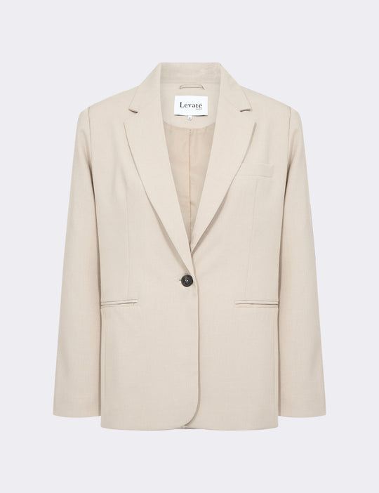 LR-PRESLEY 1 Blazer Lys sand
