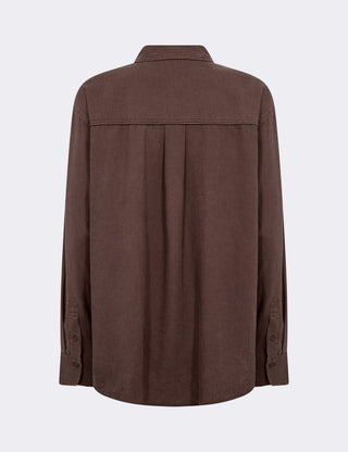 LR-NAJA 20 Skjorte Brun