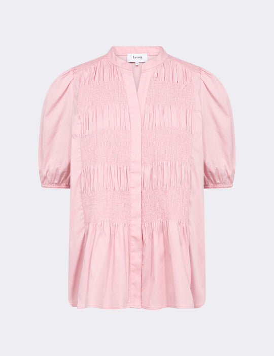 LR-ISLA SOLID 137 Skjorte Rosa