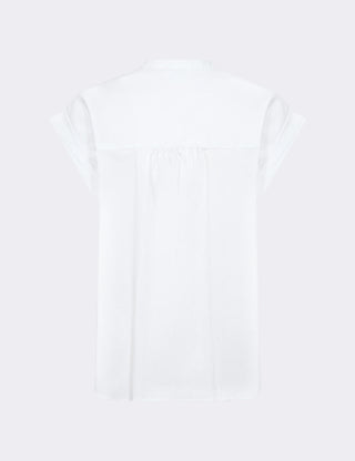 LR-ISLA SOLID 122 Bluse Hvid