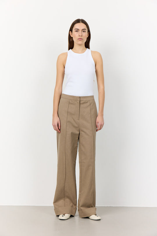 LR-KESA 2 Bukser Mørk sand