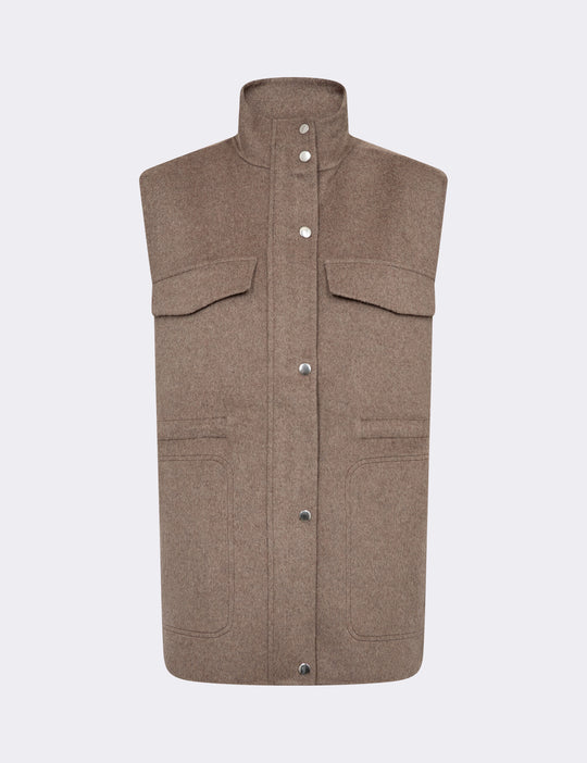 LR-OWA 30 Vest Mørk sand