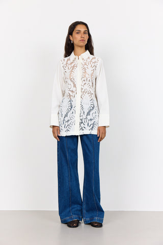 LR-KAMILLA 1 Skjorte Off white