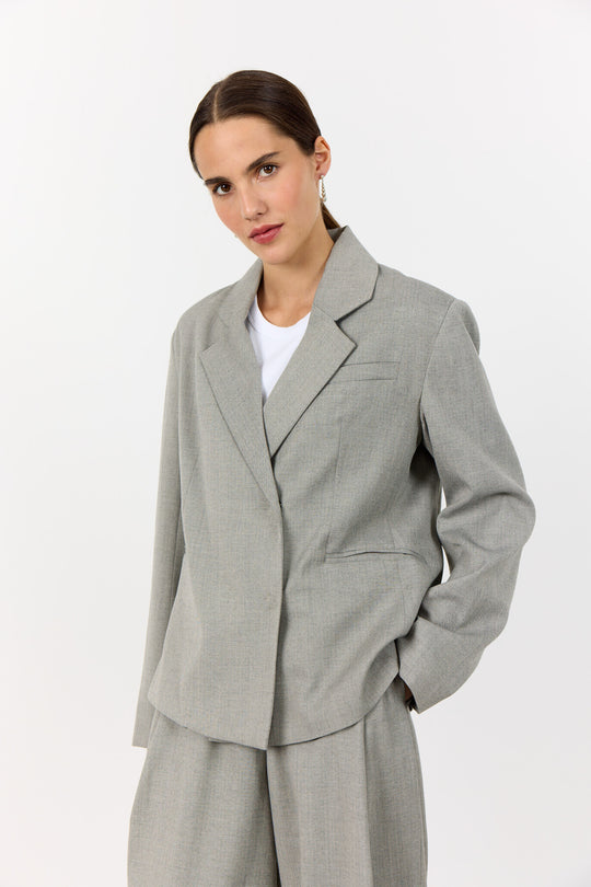LR-NELLY 1 Blazer Lys grå