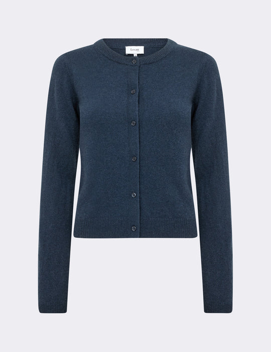 LR-ELOISE 15 Cardigan Mørk blå