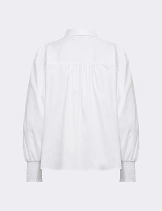 LR-ISLA SOLID 117 Skjorte Hvid