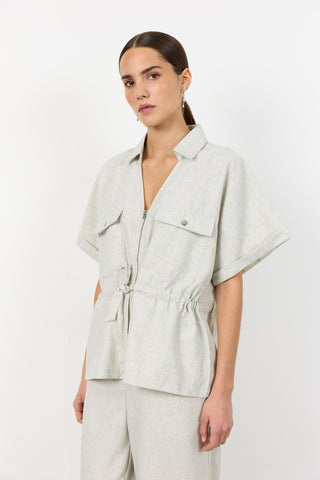 LR-PORTER 2 Bluse Lys sand
