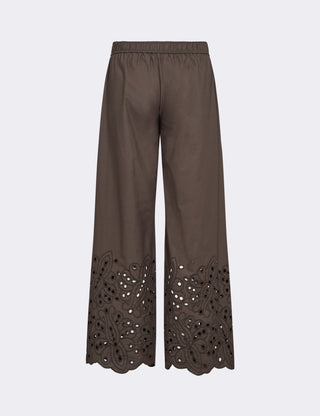 LR-GROLET 6 Bukser Mørk brun