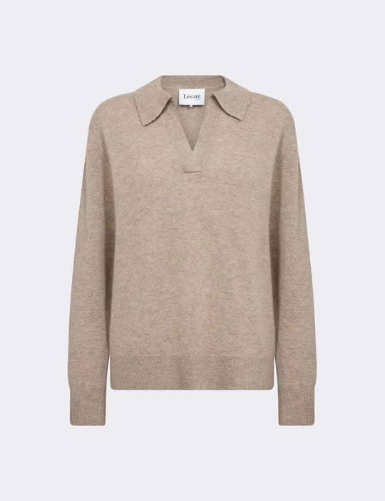 LR-ELOISE 5 Pullover Grå