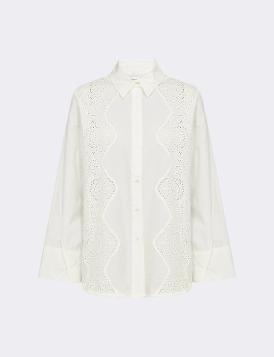 LR-ROSE 2 Skjorte Off white