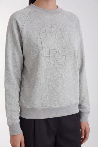 LR-NUKA 11 Sweatshirt Lys grå